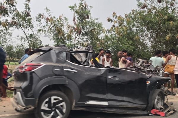 बख्तियारपुर-पटना फोर लेन पर दर्दनाक हादसा, तेज रफ्तार मारुति ने खड़े हाइवा में मारी टक्कर, चालक की मौत