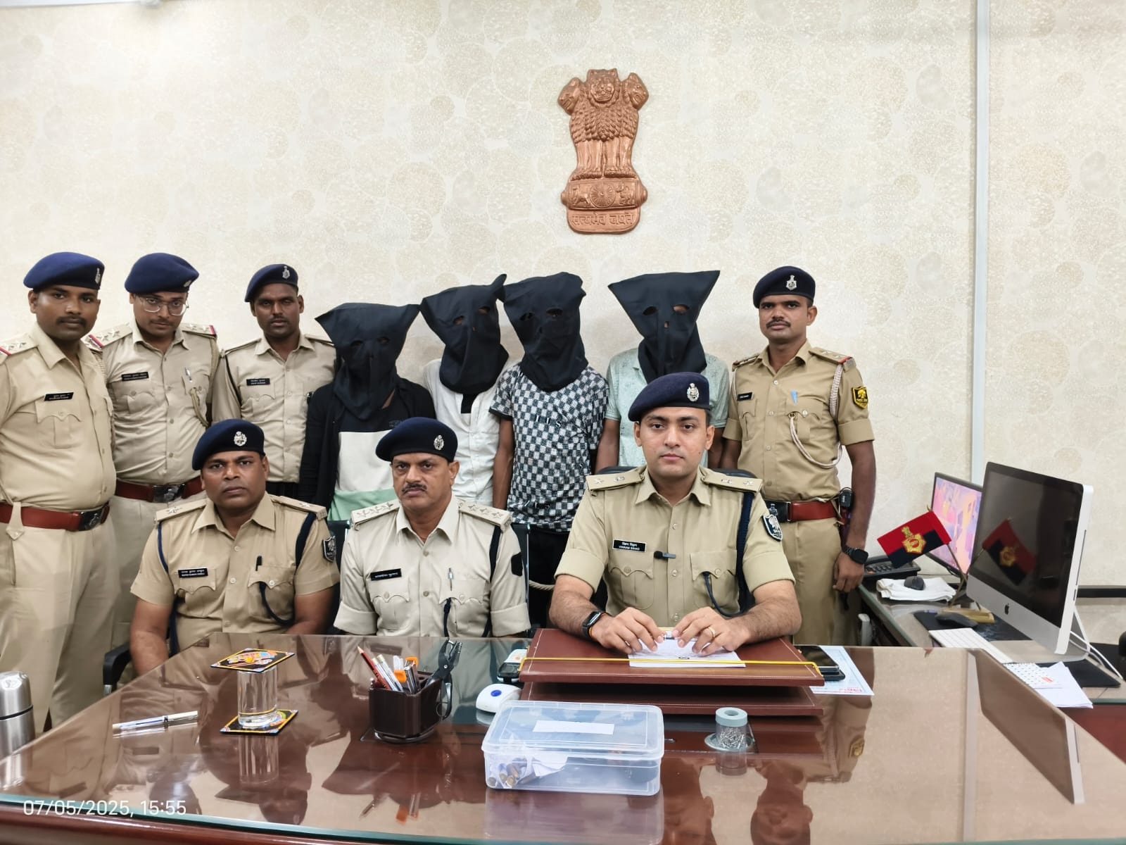 फतुहा थाना क्षेत्र में शराब के नशे में धुत होकर लूट की योजना बनाते चार गिरफ्तार, एक ट्रिपल मर्डर का मुख्य आरोपी भी शामिल